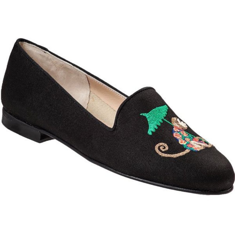 Jon Josef Embroidered Monkeys Loafer Shoes 9.5